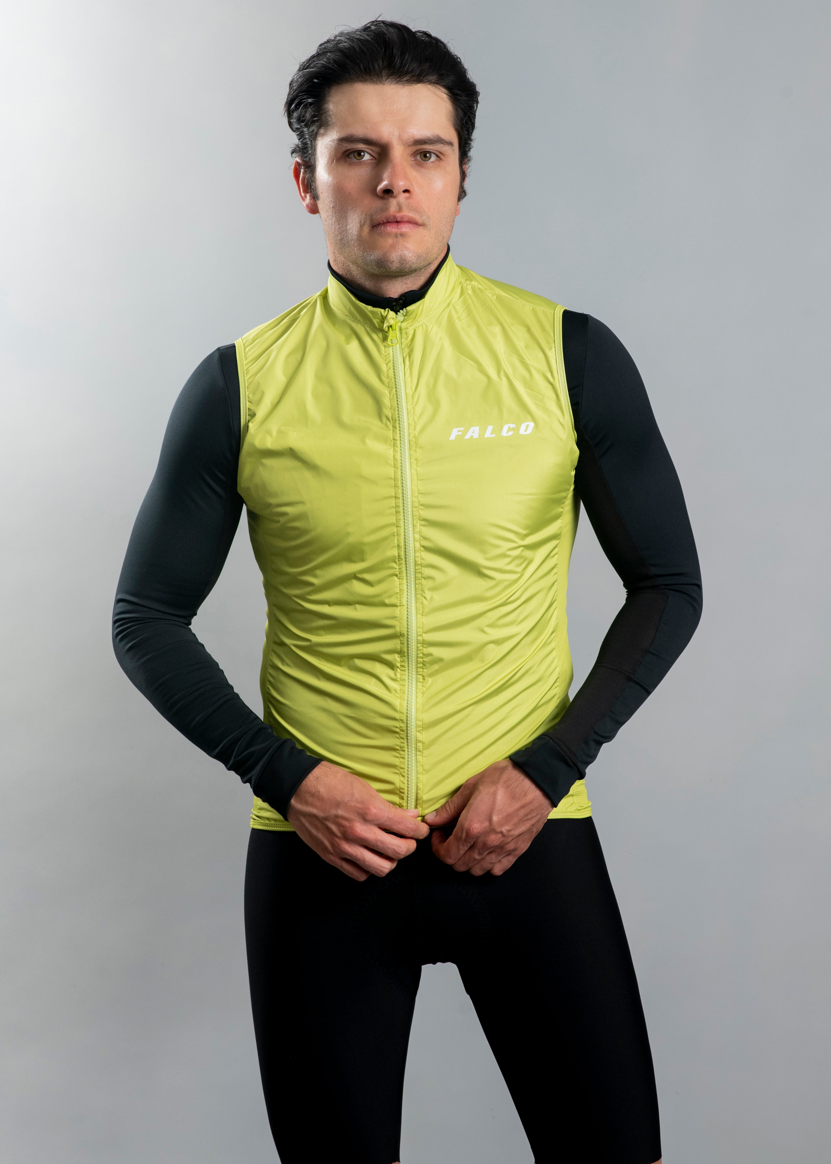 Isadore Chaleco Ciclismo Hombre - Debut Wind - Frosty Spruce